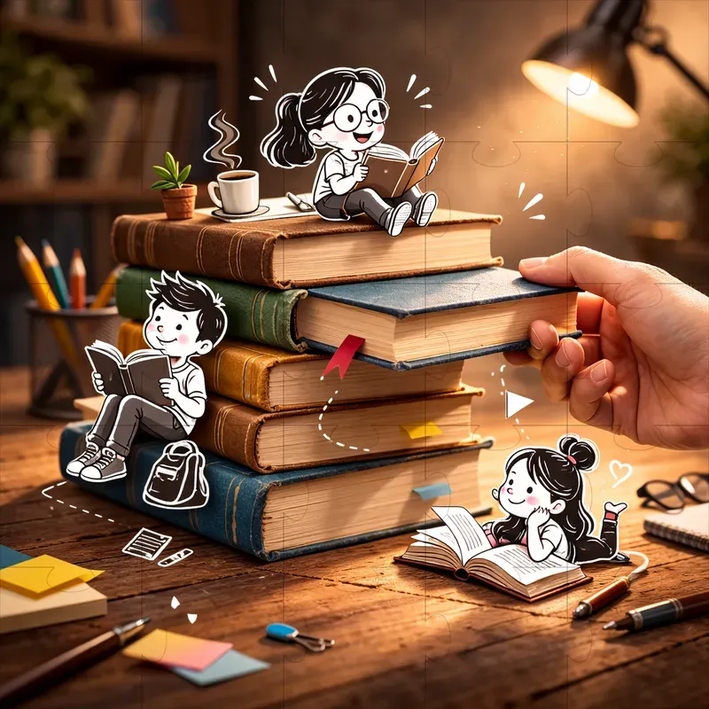 Photography Meets Mini Illustrations