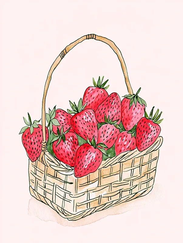 Summer Sketch Cliparts