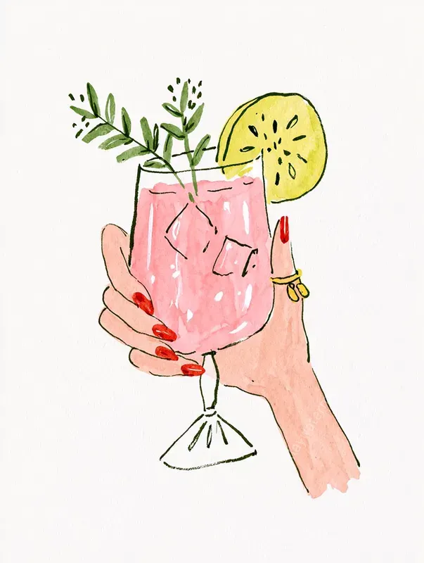 Summer Sketch Cliparts