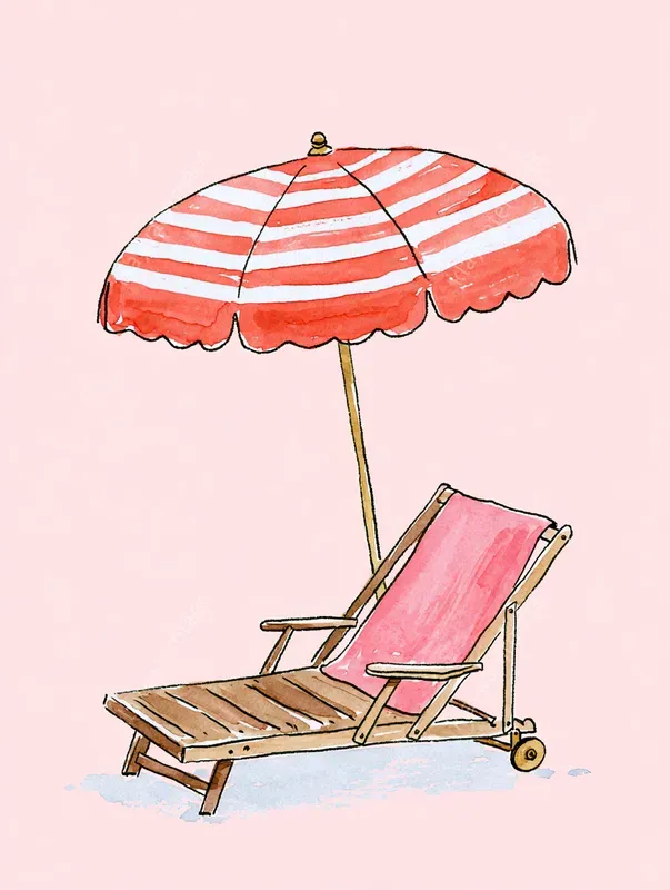 Summer Sketch Cliparts