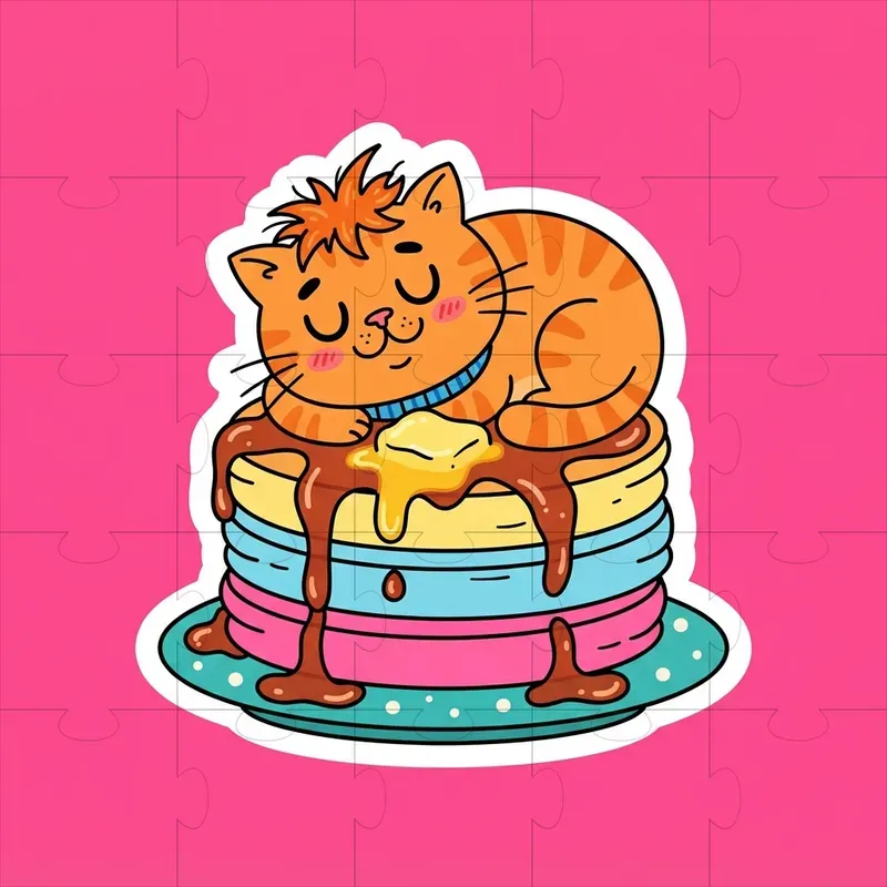Die Cut Cartoon Sticker Designs