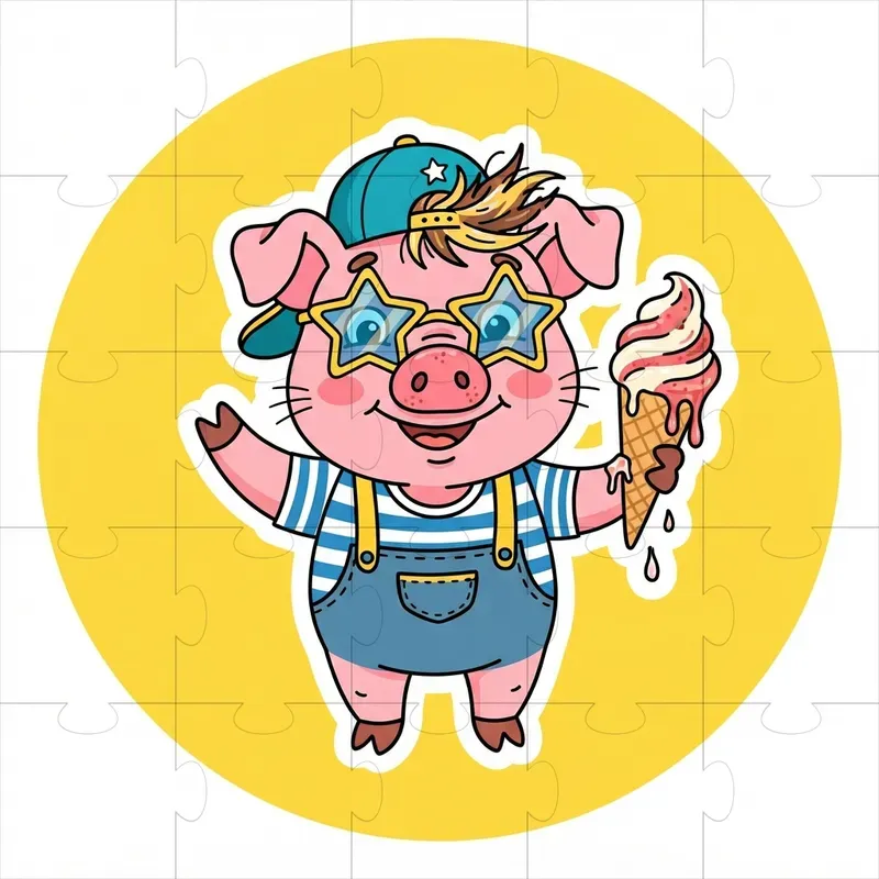 Die Cut Cartoon Sticker Designs