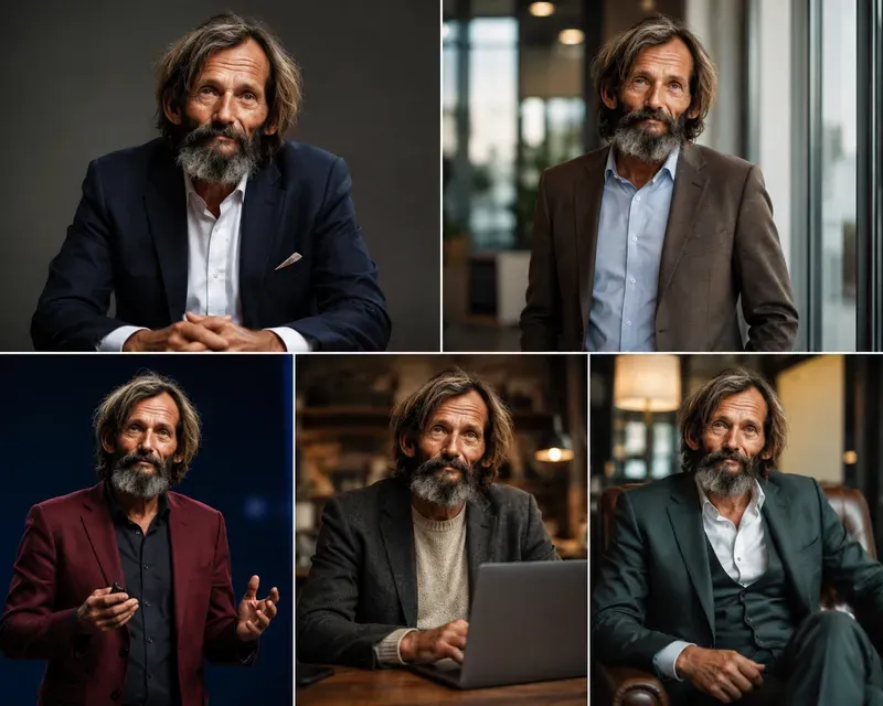 5 Professional Photos From 1 Photo