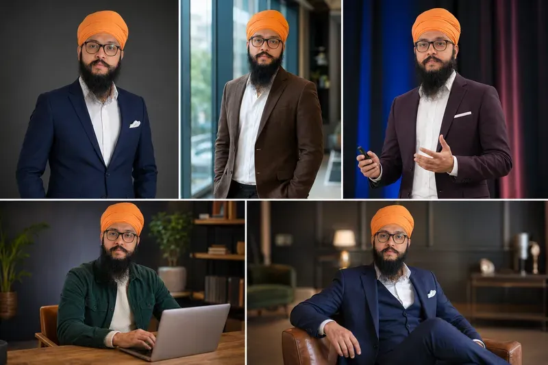 5 Professional Photos From 1 Photo