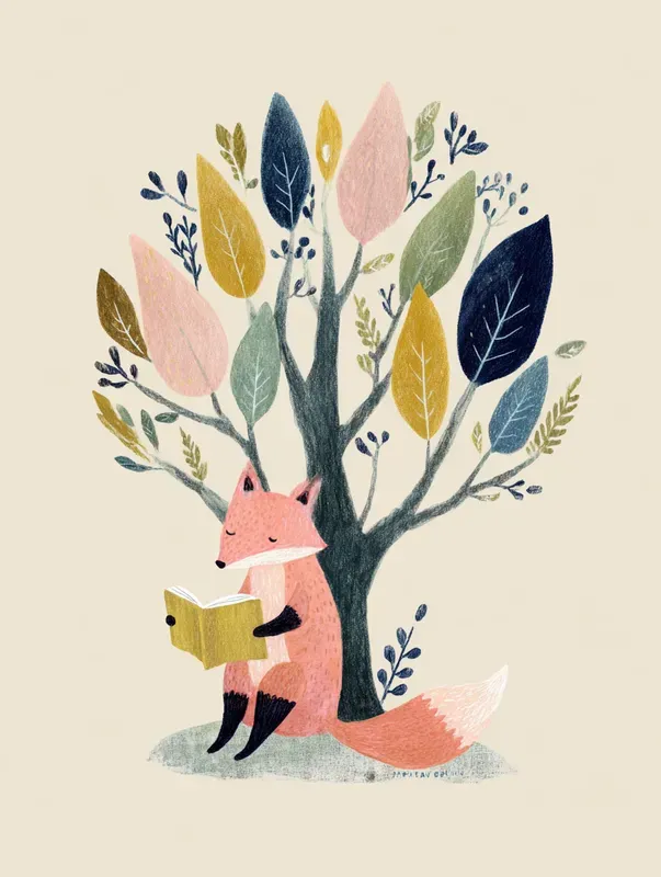 Soft Watercolor Storybook Scenes