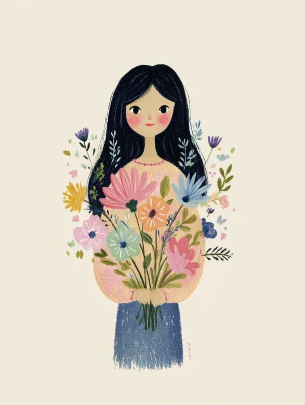 Soft Watercolor Storybook Scenes