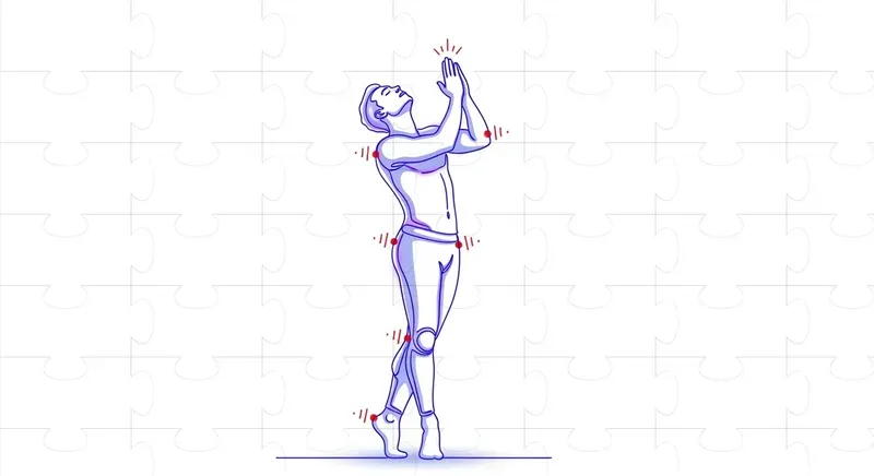 Minimalist Continuous Line Motion Series