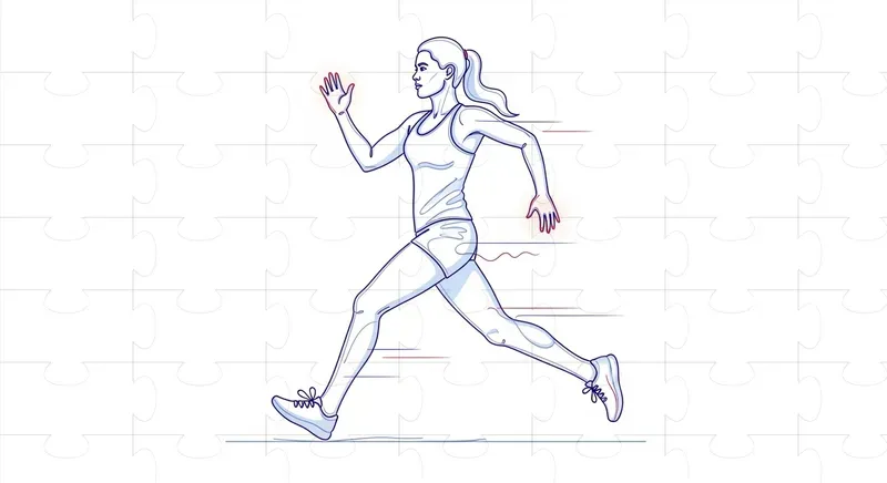 Minimalist Continuous Line Motion Series