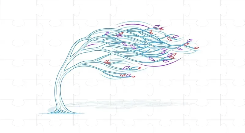 Minimalist Continuous Line Motion Series