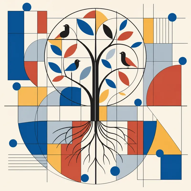 Geometric Figure And Shape Compositions