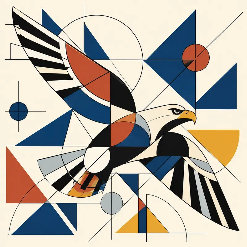 Geometric Figure And Shape Compositions