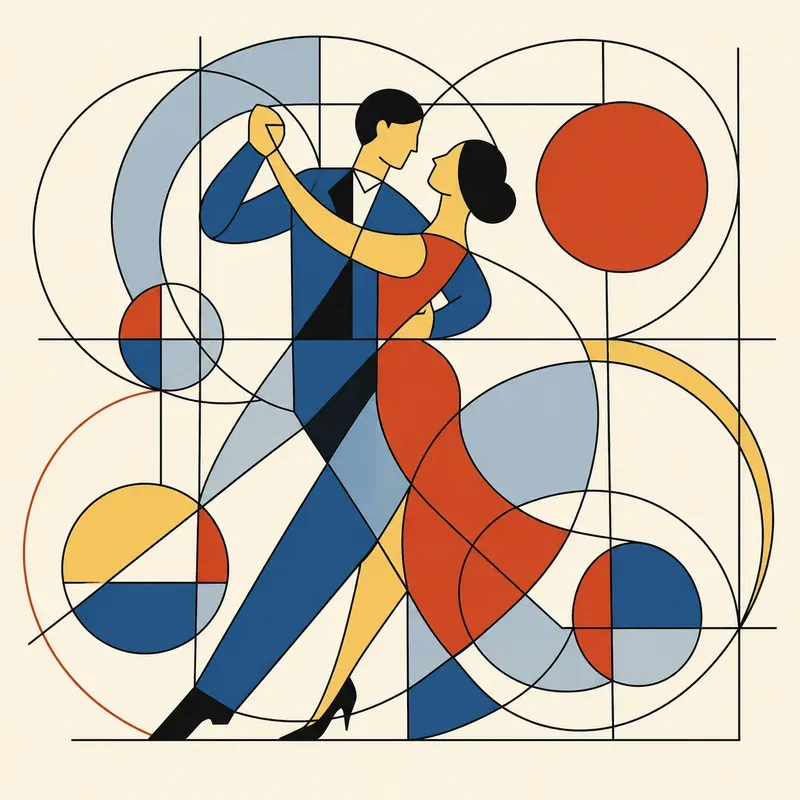 Geometric Figure And Shape Compositions