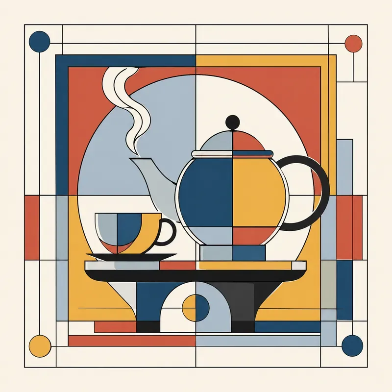 Geometric Figure And Shape Compositions