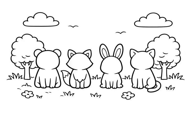 Faceless Coloring Book Kits