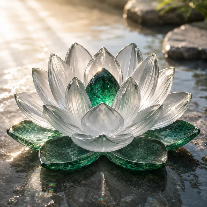 Hyperrealistic 3D Material Fusion Logos