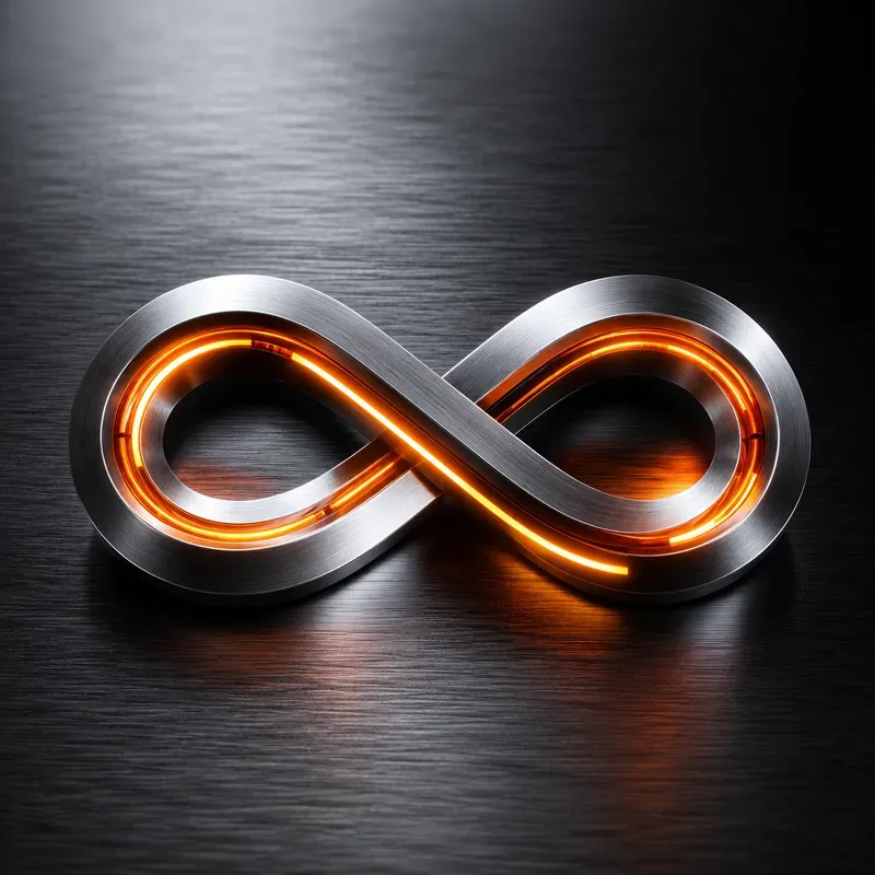 Hyperrealistic 3D Material Fusion Logos