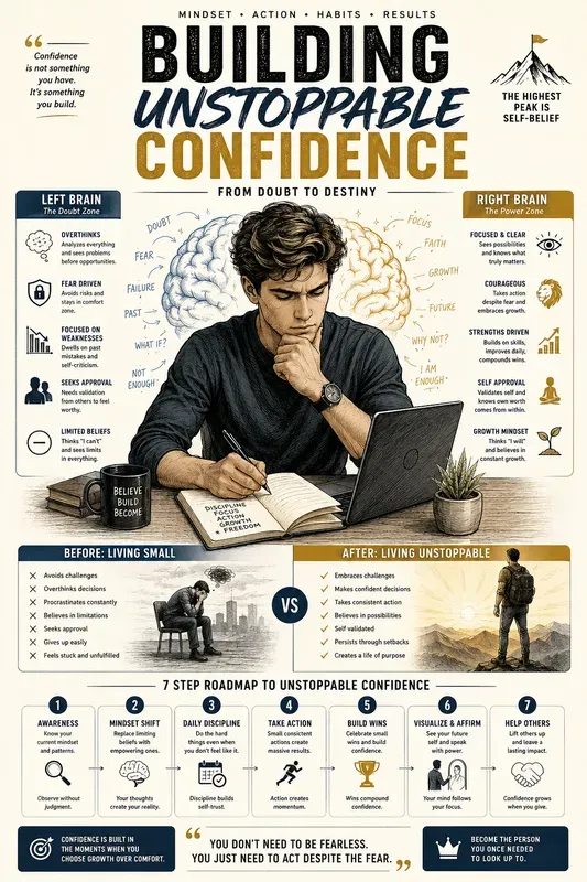 Mindset Rewire Infographic Kits