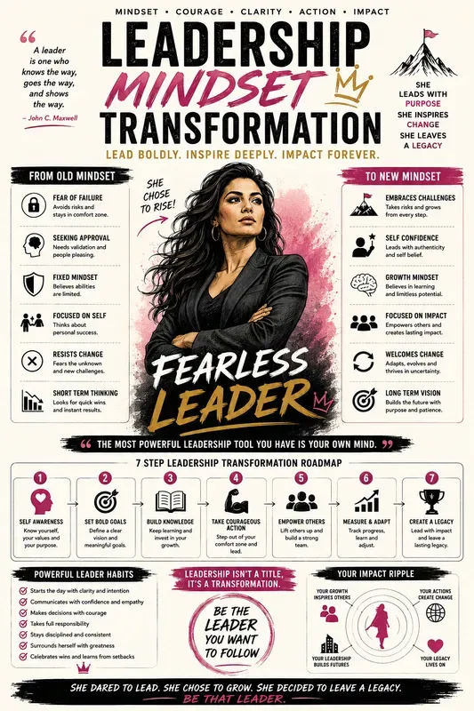 Mindset Rewire Infographic Kits
