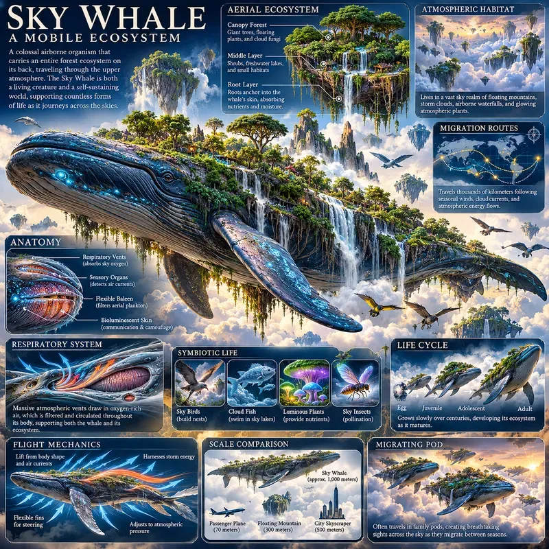 Cinematic Living World Infographics