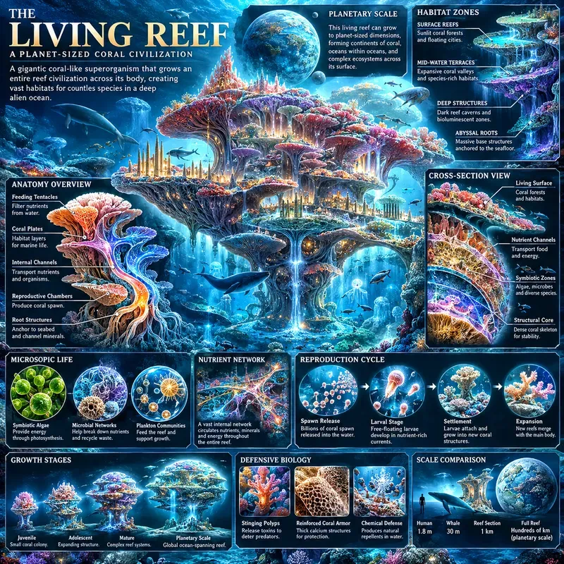 Cinematic Living World Infographics