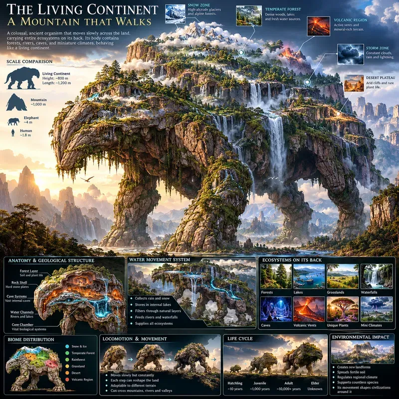 Cinematic Living World Infographics