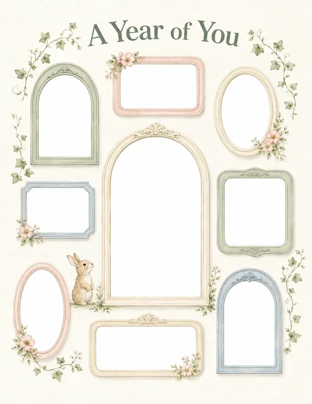 Woodland Baby Photo Gallery Keepsakes