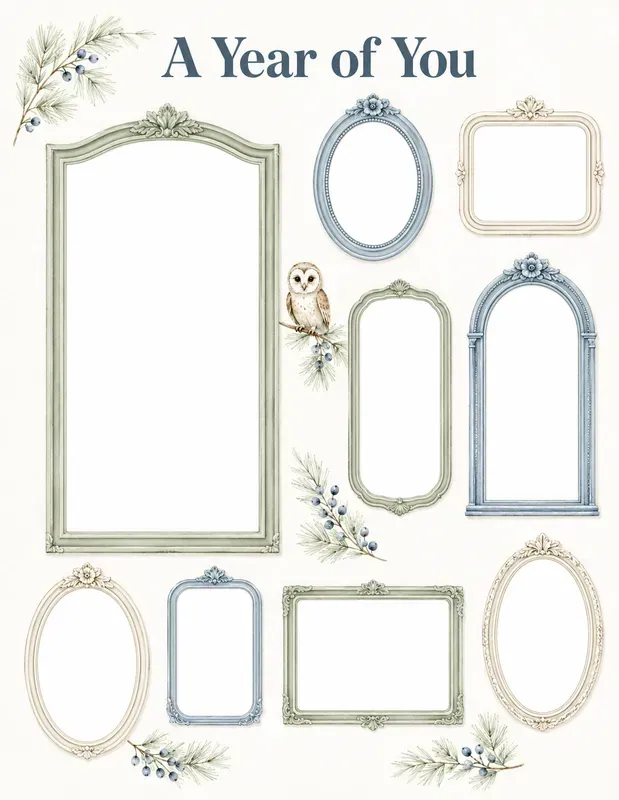 Woodland Baby Photo Gallery Keepsakes