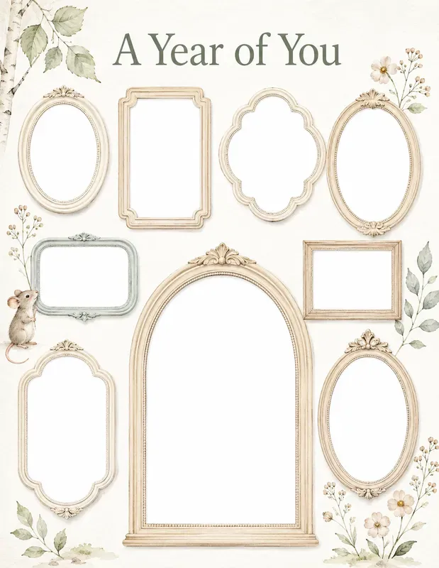 Woodland Baby Photo Gallery Keepsakes