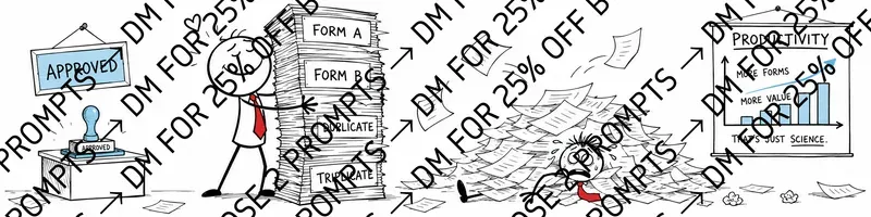 Bureaucracy Doodle Banners