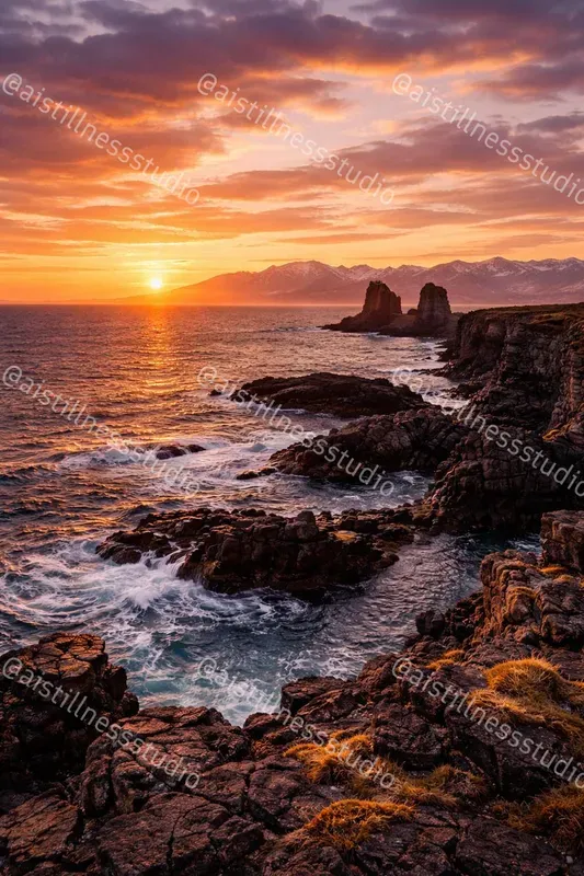 Sunsets Around The World Photoreal