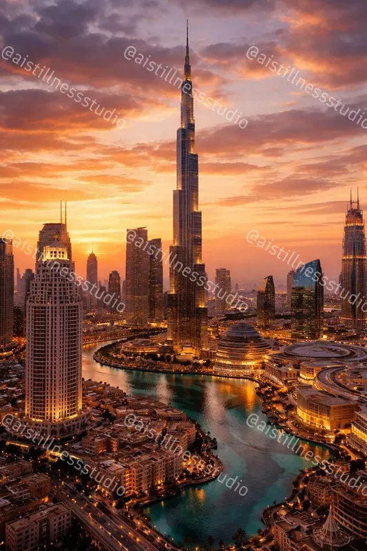 Sunsets Around The World Photoreal