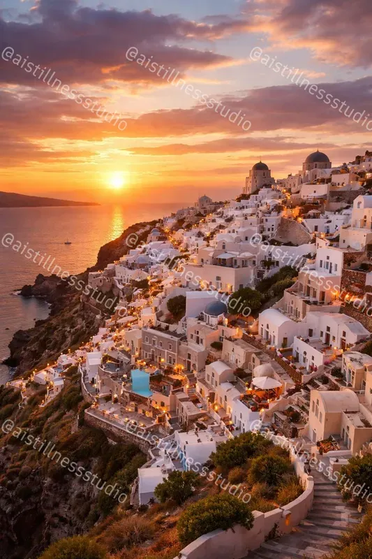 Sunsets Around The World Photoreal