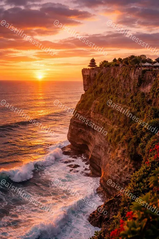 Sunsets Around The World Photoreal