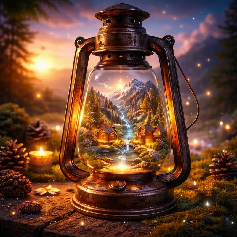 Dream Worlds Inside Objects