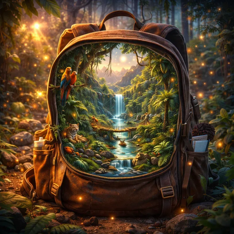 Dream Worlds Inside Objects