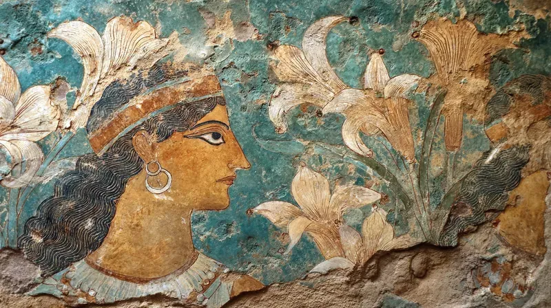 Ancient Minoan Fresco Generators