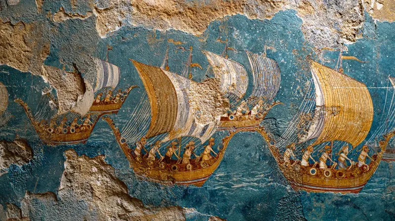 Ancient Minoan Fresco Generators