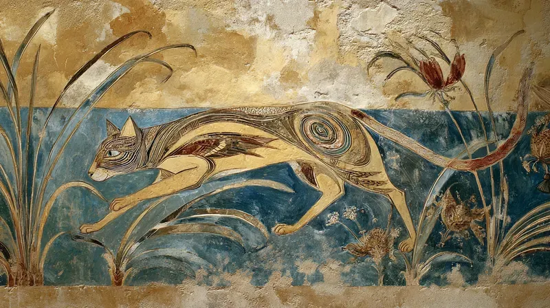 Ancient Minoan Fresco Generators