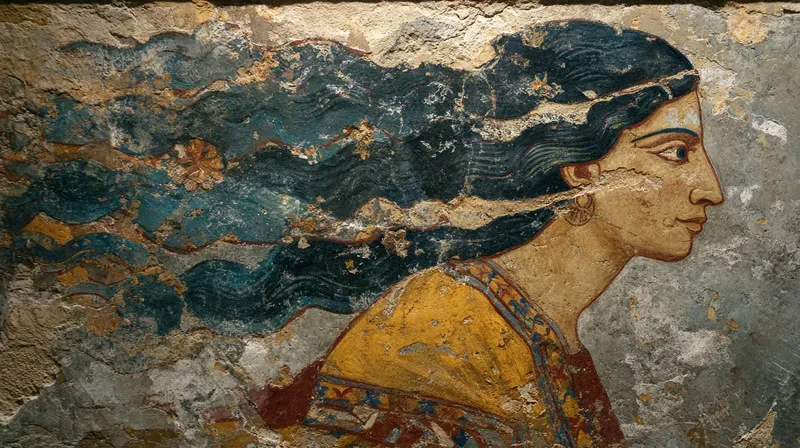Ancient Minoan Fresco Generators