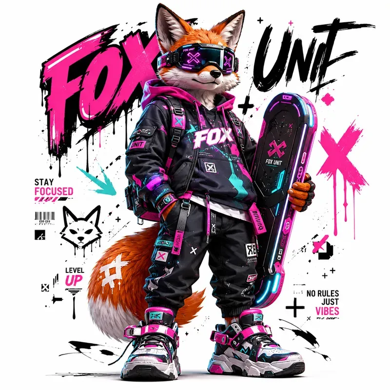 Urban Hype Character Posters