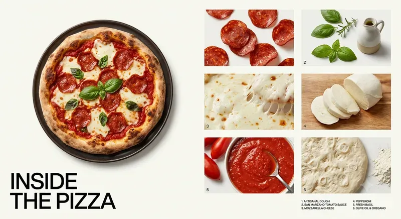 Minimalist Editorial Food Ingredients