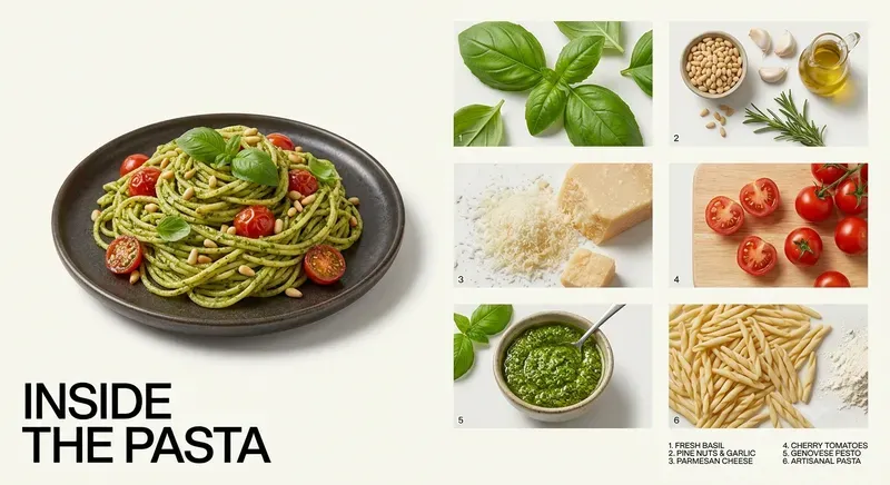 Minimalist Editorial Food Ingredients