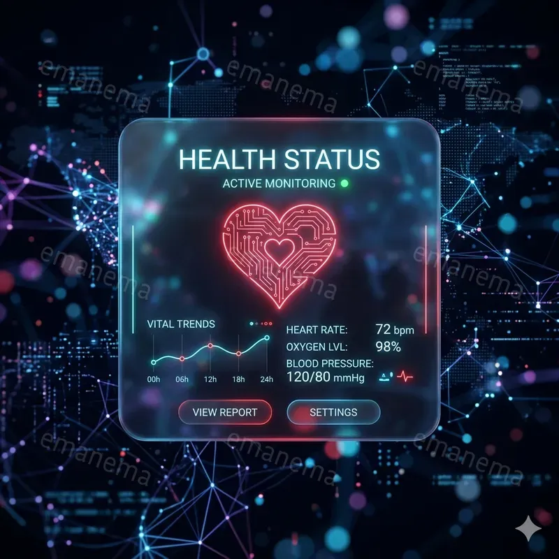 Futuristic Glassmorph UI Cards