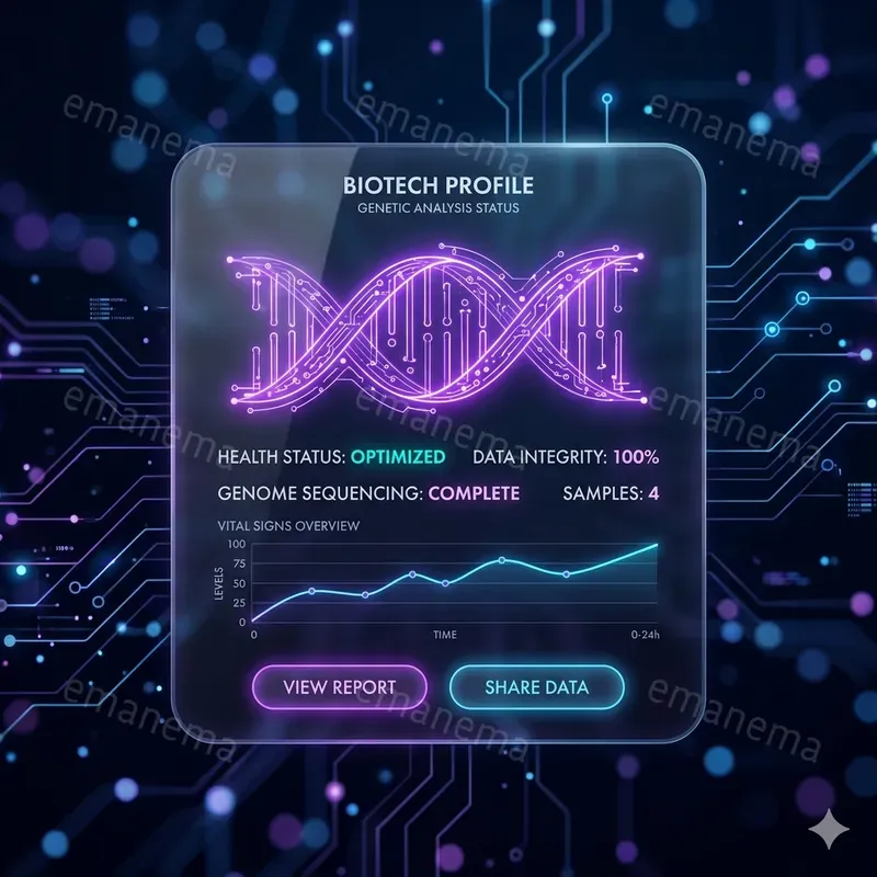 Futuristic Glassmorph UI Cards