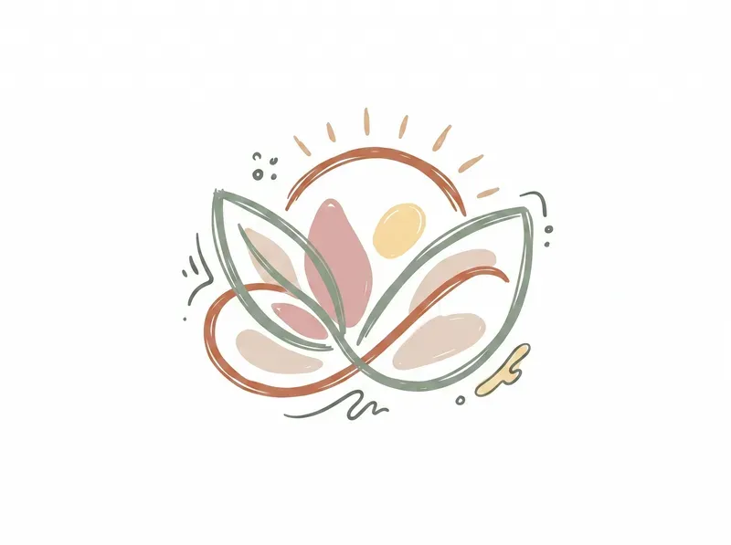 Modern Abstract Doodle Branding