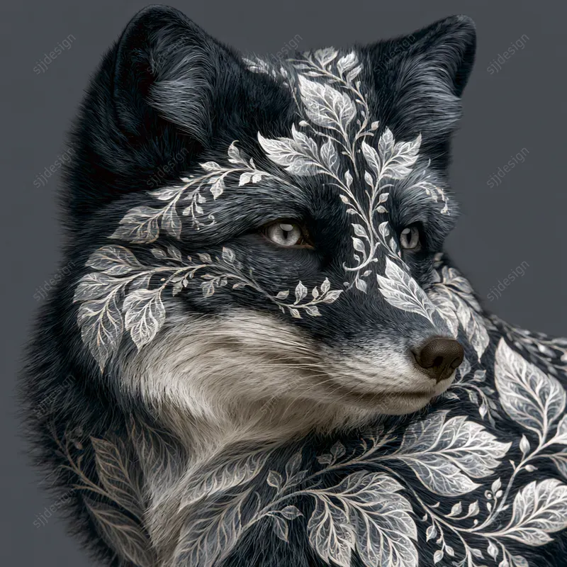 Gothic Flora Figure Art