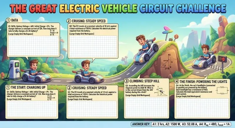 Premium Physics Adventure Worksheets