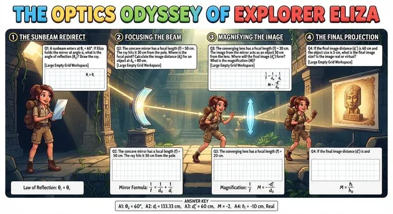Premium Physics Adventure Worksheets