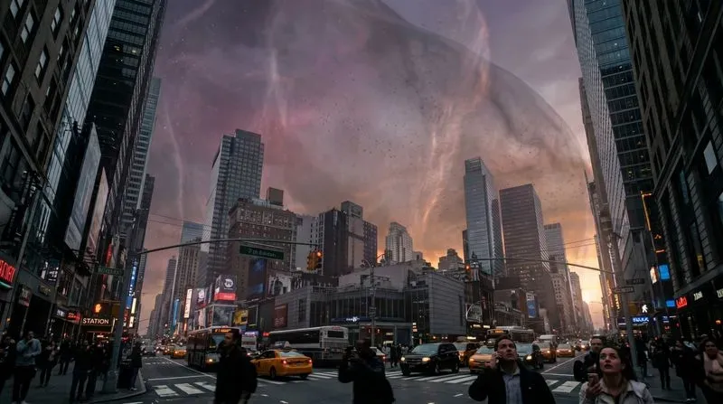 Cinematic Giant Sky Entities Anomalies