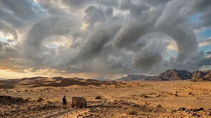 Cinematic Giant Sky Entities Anomalies